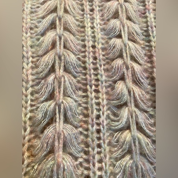 NWT, POL loose knit, sheer, distressed sweater - Picture 3 of 6